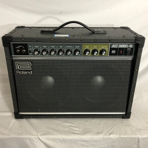 Vist Large View of Product Image Which is Used Roland JAZZ CHORUS 40 2 x 10 Solid State Amplifier 2 x 10