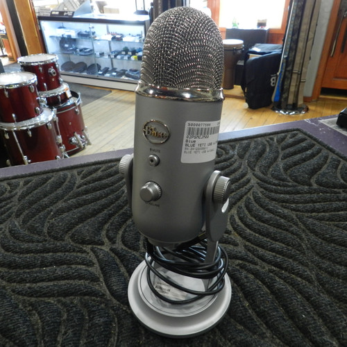 Vist Large View of Product Image Which is Used Blue BLUE YETI USB W/CABLE USB Microphone