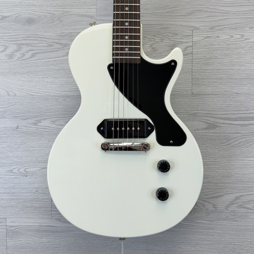 Vist Large View of Product Image Which is Used Epiphone LP JR BILLIE JOE BOLT-ON WHITE LP Type Electric Guitar White 6-String