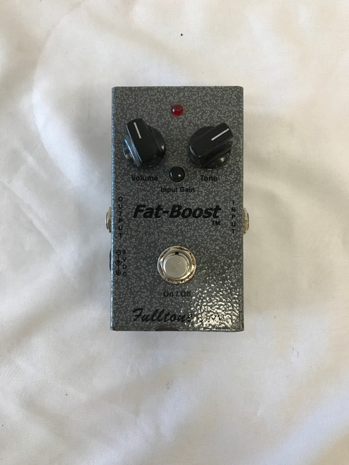 Vist Large View of Product Image Which is Used Fulltone FAT BOOST Boost Pedal