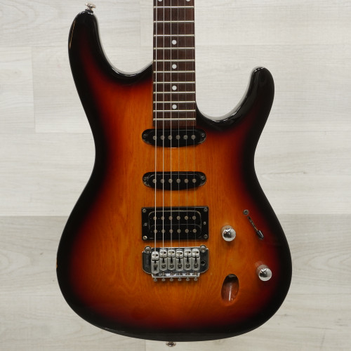 Vist Large View of Product Image Which is Used Ibanez SA160 Electric Guitar Sunburst