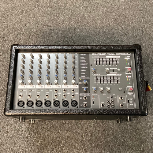 Vist Large View of Product Image Which is Used Phonic 740 PLUS Powered Mixing Head