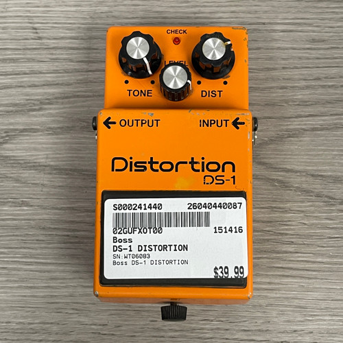 Vist Large View of Product Image Which is Used - Boss DS-1 DISTORTION - Distortion Pedal