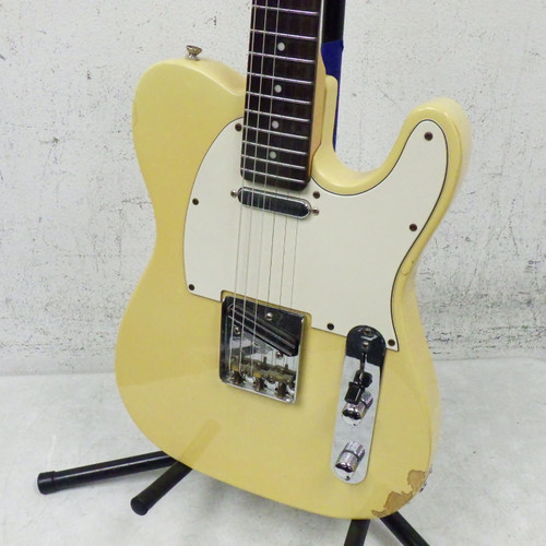 Vist Large View of Product Image Which is Used Partscaster S Type Electric Guitar Yellow 6-String