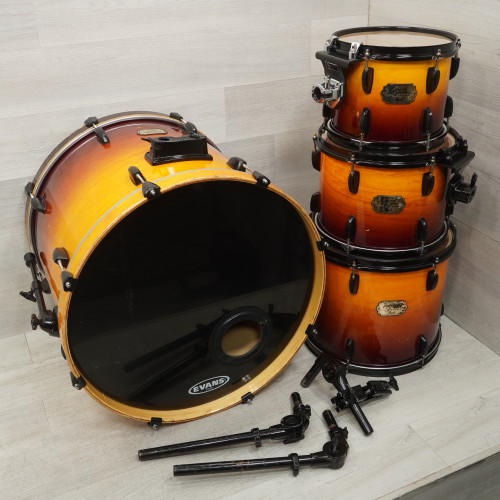 Vist Large View of Product Image Which is Used Pearl Export Series Drum Shell Kit Tobacco Sunburst