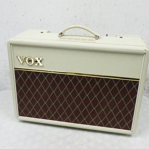 Vist Large View of Product Image Which is Used Vox AC10C1 WHITE 1 x 10 Tube Combo Amplifier 1 x 10