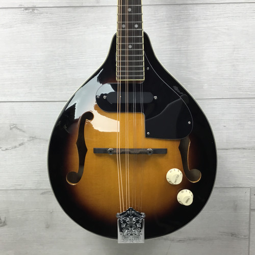 Vist Large View of Product Image Which is Used Fender FM-52E Acoustic/Electric Mandolin With Headstock Repair