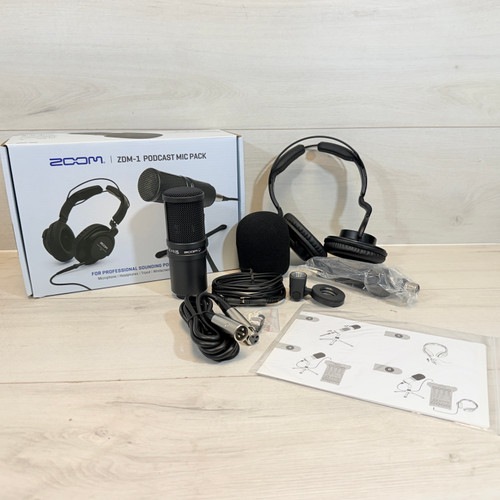 Vist Large View of Product Image Which is Used Zoom ZDM-1 PODCAST MIC PACK Pro Sound Product
