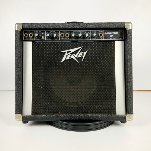 Vist Large View of Product Image Which is Used Peavey Backstage 50 Solid State Amplifier 1 x 10