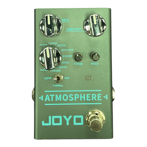 Vist Large View of Product Image Which is Used Joyo ATMOSPHERE Reverb Pedal