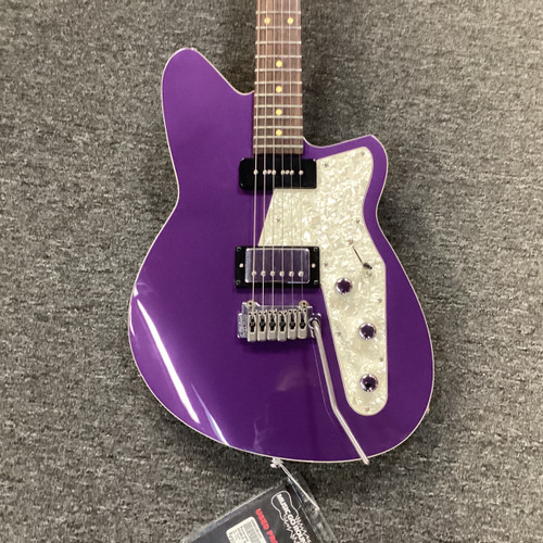 Vist Large View of Product Image Which is Used Reverend DOUBLE AGENT W Electric Guitar Purple 6-String