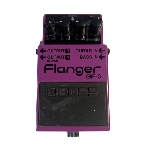 Vist Large View of Product Image Which is Used Boss BF-3 Flanger Pedal