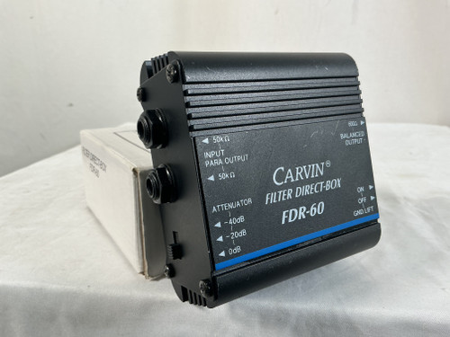 Vist Large View of Product Image Which is Used Carvin FDR-60 DIRECT BOX Direct Box