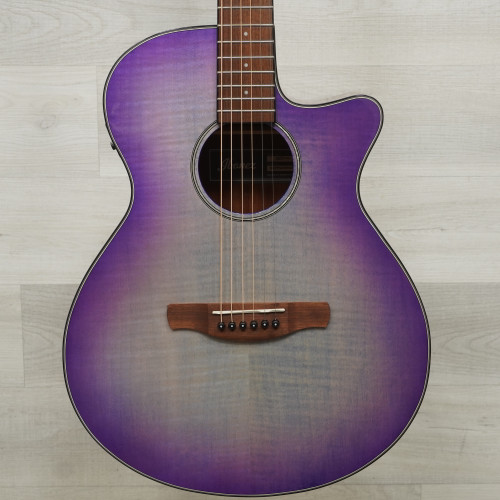 Vist Large View of Product Image Which is Used Ibanez TCY10E Laminate Top Acoustic Guitar Blue