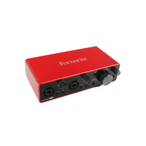 Vist Large View of Product Image Which is Used Focusrite SCARLETT 2I2 GEN 3 Computer Interface 2 A/D Recording Inputs