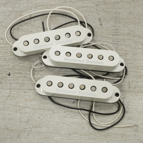 Vist Large View of Product Image Which is Used Seymour Duncan SSL-5 Strat Set White Guitar Pickup