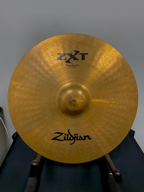 Vist Large View of Product Image Which is Used Zildjian 18 IN ZXT MEDIUM THIN CRASH Crash Cymbal 18"