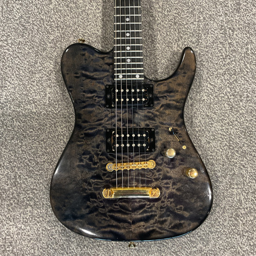 Vist Large View of Product Image Which is Used VALLEY ARTS CUSTOM PRO BENT TOP 7/8 Electric Guitar