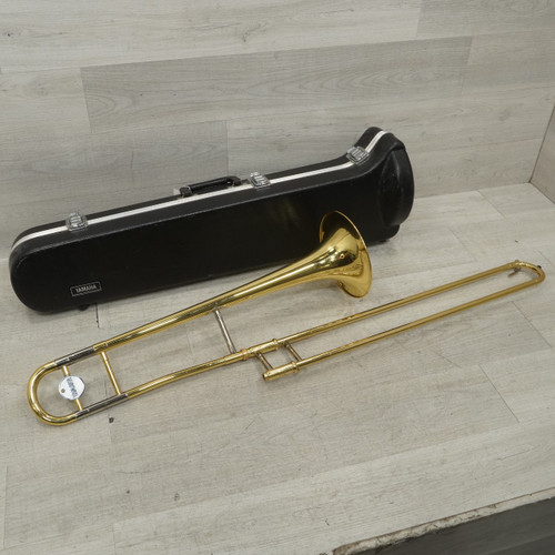 Vist Large View of Product Image Which is Used Yamaha YSL-354 Trombone
