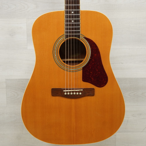 Vist Large View of Product Image Which is Used Silvertone SD-20 Laminate Top Acoustic Guitar Natural