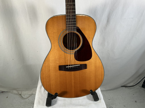 Vist Large View of Product Image Which is Used Yamaha FG-110 TAIWAN Vintage Solid Top Acoustic Guitar Natural
