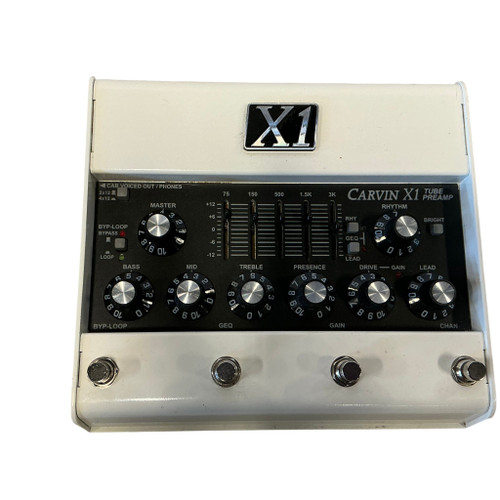 Vist Large View of Product Image Which is Used Carvin X1 TUBE PREAMP W/12VDC Overdrive Pedal