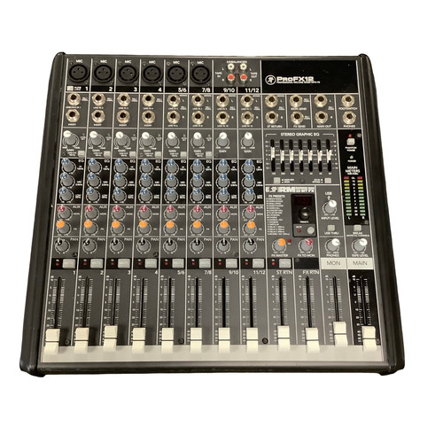 Vist Large View of Product Image Which is Used Mackie PRO FX 12 Mixer