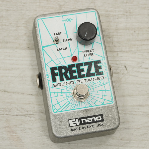 Vist Large View of Product Image Which is Used Electro Harmonix Freeze Guitar Effects Pedal