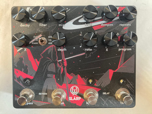 Vist Large View of Product Image Which is Used Walrus Audio SLARP Delay/Verb Effect Pedal