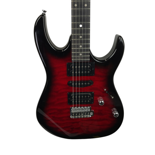 Vist Large View of Product Image Which is Used Ibanez GIO Modern Metal Electric Guitar Red 6-String