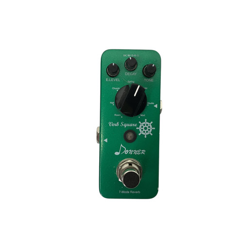 Vist Large View of Product Image Which is Used Donner VERB SQUARE Reverb Pedal