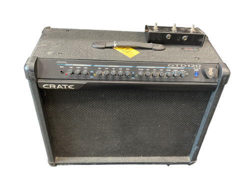 Vist Large View of Product Image Which is Used Crate GTD120 2 x 12 Solid State Amplifier 2 x 12