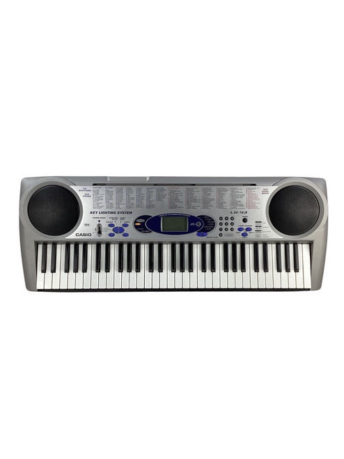 Vist Large View of Product Image Which is Used Casio LK-43 Key Lighting Keyboard W/AC 
