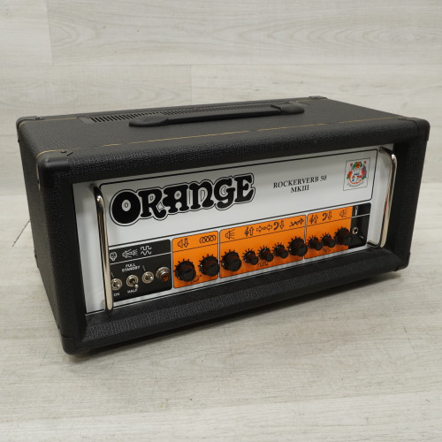 Vist Large View of Product Image Which is Used Orange Rockerverb 50h Mkiii Tube Guitar Amplifier Head