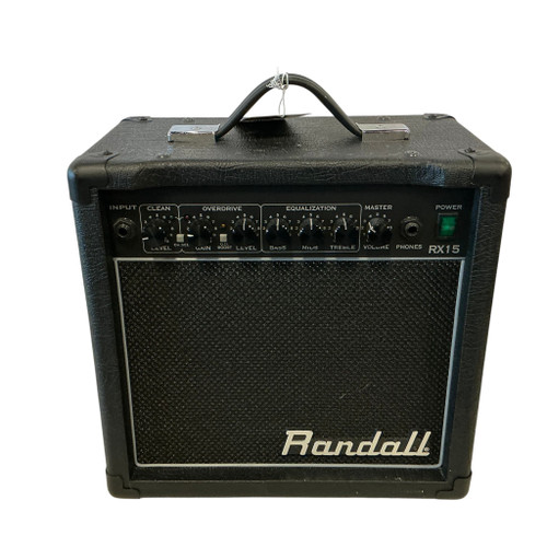 Vist Large View of Product Image Which is Used Randall RX15 1 x 8 Solid State Amplifier 1 x 8