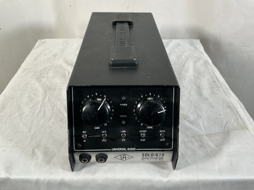 Vist Large View of Product Image Which is Used Universal Audio SOLO/610 TUBE PREAMP/DI Preamp