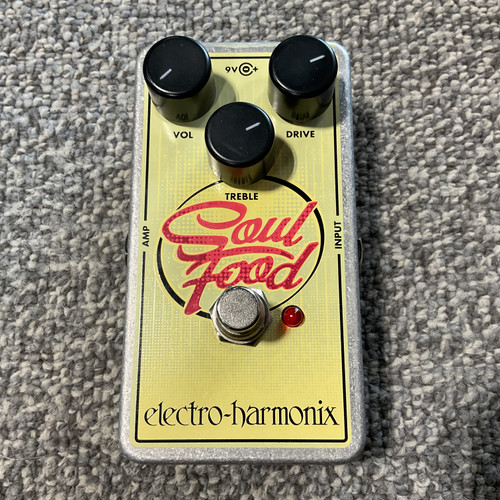 Vist Large View of Product Image Which is Used ELECTRO HARMONIX SOUL FOOD Guitar Overdrive Pedal