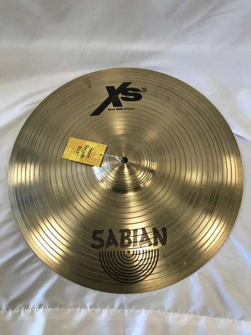 Vist Large View of Product Image Which is Used Sabian XS ROCK RIDE 20 INCH Ride Cymbal 20"