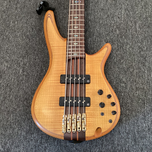 Vist Large View of Product Image Which is Used Ibanez SR1405T Bass Guitar Natural 5-String