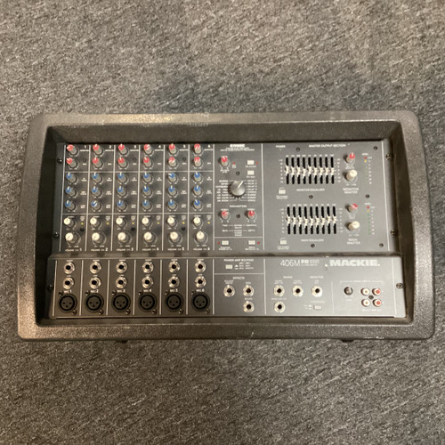 Vist Large View of Product Image Which is Used Mackie 406M Powered Mixing Head