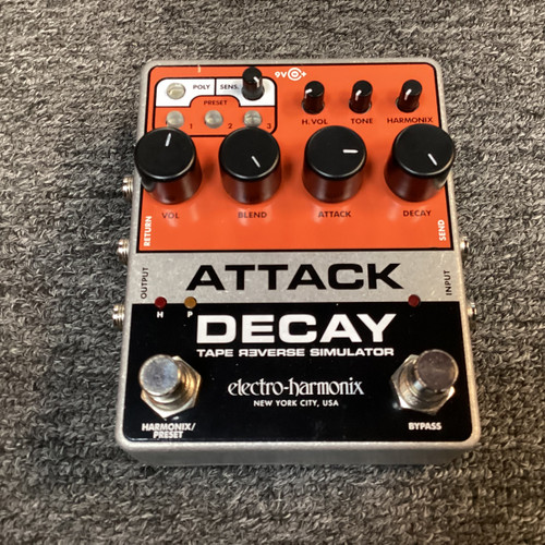 Vist Large View of Product Image Which is Used Electro Harmonix (E/H) ATTACK DECAY Delay Pedal