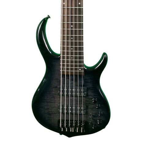 Vist Large View of Product Image Which is Used Marcus Martini 6 STRING Bass Guitar Silver Burst 6-String