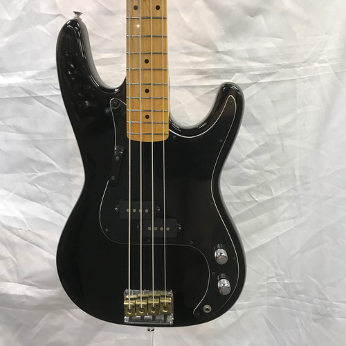Vist Large View of Product Image Which is Used Epiphone ACCU BASS P Type Bass Guitar Black 4-String