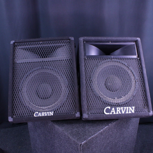 Vist Large View of Product Image Which is Used Carvin 722 WEDGE MONITOR MISMATCHED PAIR Passive Studio Monitor