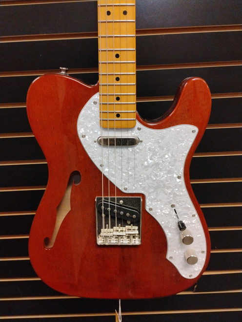 Vist Large View of Product Image Which is Used Squier THINLINE TELECASTER 70S Electric Guitar Wood 6-String