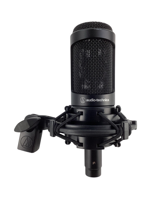 Vist Large View of Product Image Which is Used Audio Technica AT-2035 Condenser Microphone w/Shockmount