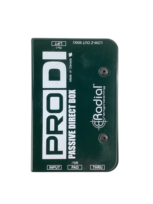 Vist Large View of Product Image Which is Used Radial Engineering PRO DI Passive Direct Box 