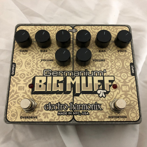 Vist Large View of Product Image Which is Used Electro Harmonix (E/H) GERMANIUM BIG MUFF PI Fuzz Pedal