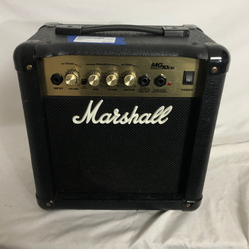 Vist Large View of Product Image Which is Used Marshall MG10CD 1 x 8 Solid State Amplifier 1 x 8