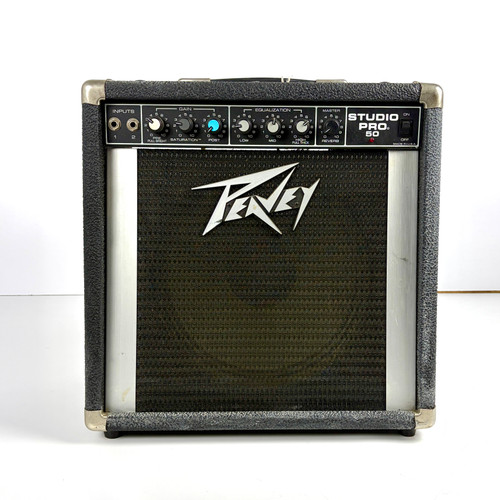 Vist Large View of Product Image Which is Used Peavey Studio Pro 50 Solid State Amplifier 1 x 12